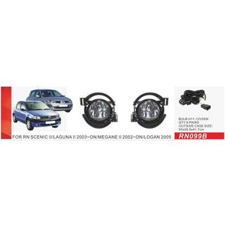 Dimljus (2 st, halogen) Renault Megane II 2004–2009 foto 2