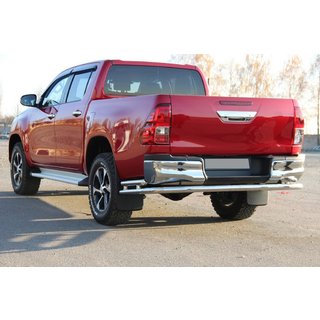 Bakre skyddsbåge AK005-2 (rostfritt) Toyota Hilux 2015– foto 4