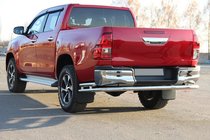 Toyota Hilux 2015– Bakre skyddsbåge AK005-2 (rostfritt) foto 4