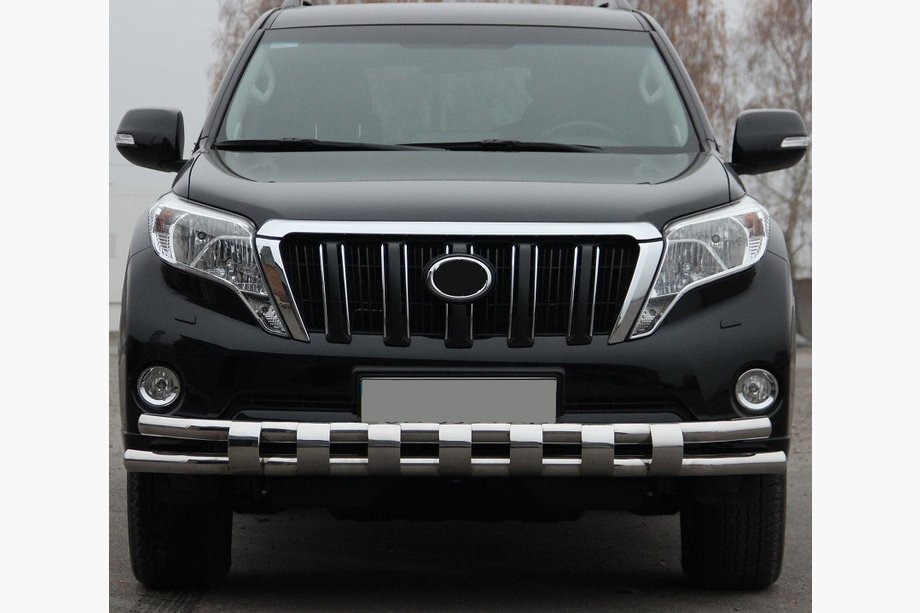 Toyota Land Cruiser Prado 150 2009–2023 Frontbåge ST016-2 (rostfritt) Image