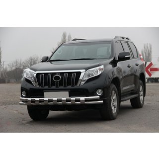 Frontbåge ST016-2 (rostfritt) Toyota Land Cruiser Prado 150 2009–2023 foto 2