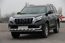 Toyota Land Cruiser Prado 150 2009–2023 Frontbåge ST016-2 (rostfritt) foto 2