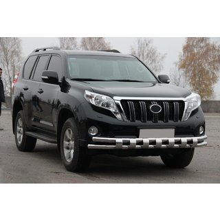 Frontbåge ST016-2 (rostfritt) Toyota Land Cruiser Prado 150 2009–2023 foto 3