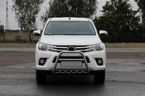 Toyota Hilux 2015– Främre frontbåge QT008 (rostfritt stål) foto 2