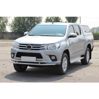 Frontbåge ST018 (rostfritt stål) Toyota Hilux 2015– foto 4