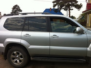Toyota Land Cruiser Prado 120 2002–2009 Yttre fönsterlister (6 st, rostfritt stål) OmsaLine – italienskt rostfritt stål foto 4