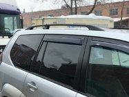 Toyota Land Cruiser Prado 120 2002–2009 Svarta turkiska takrails Plastfötter foto 6