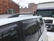 Toyota Land Cruiser Prado 120 2002–2009 Svarta turkiska takrails Plastfötter foto 4