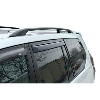 Svarta turkiska takrails Toyota Land Cruiser Prado 120 2002–2009 foto 1
