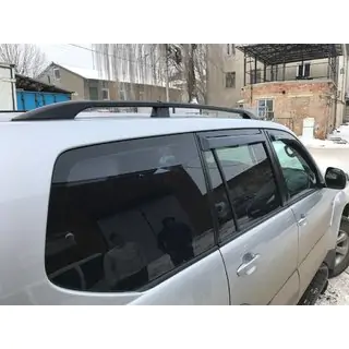 Svarta turkiska takrails Toyota Land Cruiser Prado 120 2002–2009 foto 3