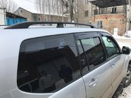 Toyota Land Cruiser Prado 120 2002–2009 Svarta turkiska takrails Plastfötter foto 3