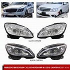 Mercedes C-klass W204 2007–2015 LED strålkastare fram (2007-2011, 2 st) Svart foto 1