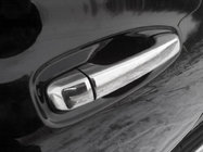 Toyota Land Cruiser Prado 150 2009–2023 Dörrhandtagskåpor (4 st, rostfritt stål) foto 1