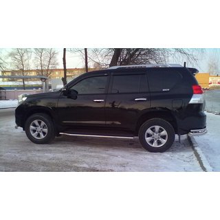 Dörrhandtagskåpor (4 st, rostfritt stål) Toyota Land Cruiser Prado 150 2009–2023 foto 4