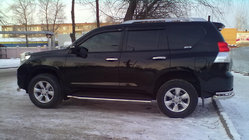 Toyota Land Cruiser Prado 150 2009–2023 Dörrhandtagskåpor (4 st, rostfritt stål) foto 4