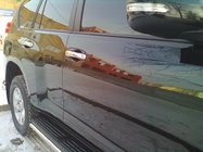 Toyota Land Cruiser Prado 150 2009–2023 Dörrhandtagskåpor (4 st, rostfritt stål) foto 3