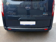 Ford Custom 2013–2022 Bakre stötfångarskydd OmsaLine (rostfritt) foto 2