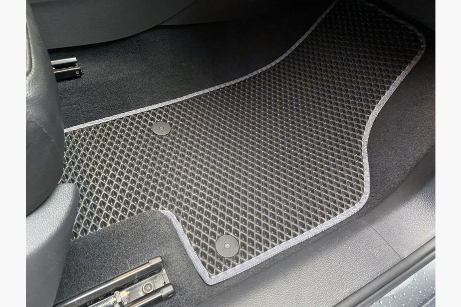 Volkswagen Sharan 2010–2023 Polyuretan bilmattor (3 rader, EVA, svarta) Image