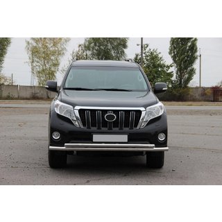 Främre frontbåge ST014 (rostfritt) Toyota Land Cruiser Prado 150 2009–2023 foto 2