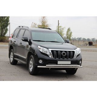 Främre frontbåge ST014 (rostfritt) Toyota Land Cruiser Prado 150 2009–2023 foto 4