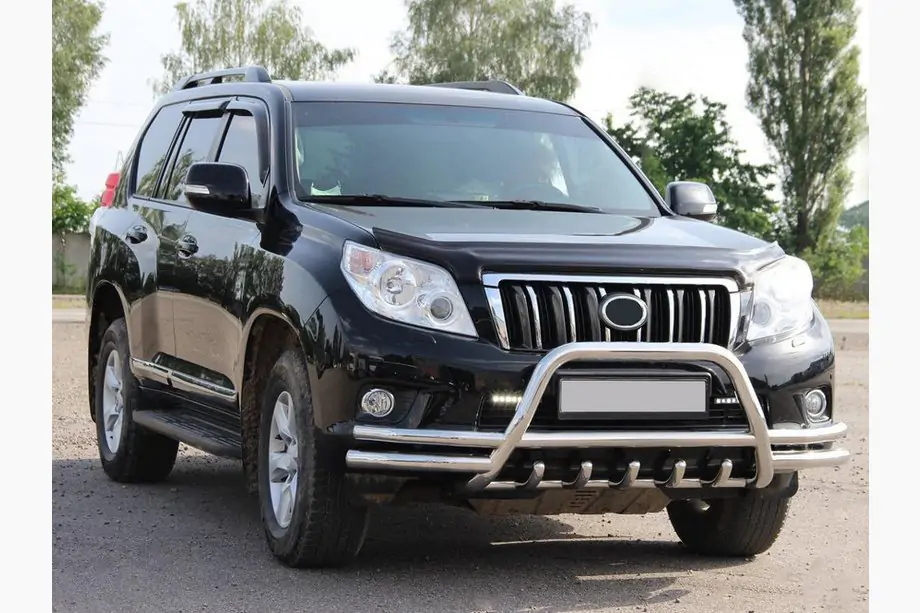 Toyota Land Cruiser Prado 150 2009–2023 Frontbåge WT003-2-Plus (rostfritt) Image
