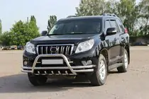 Toyota Land Cruiser Prado 150 2009–2023 Frontbåge WT003-2-Plus (rostfritt) foto 2