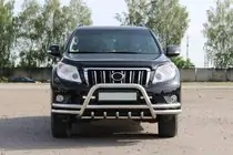 Toyota Land Cruiser Prado 150 2009–2023 Frontbåge WT003-2-Plus (rostfritt) foto 3