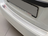 Toyota Yaris 2010–2020 Bakre stötfångarskydd Natanika (rostfritt stål) foto 1