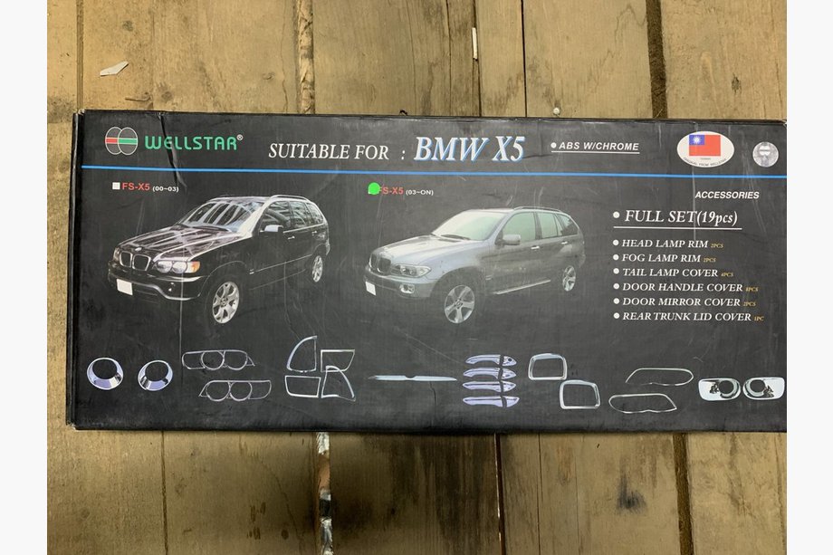 BMW X5 E53 1999–2006 KAMPANJ! Sats kromlister (2003-2006) Image