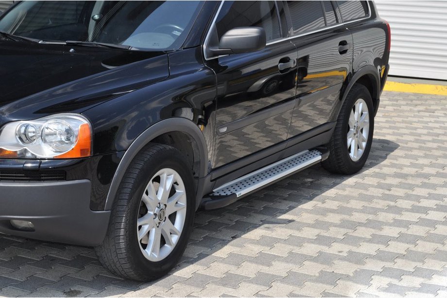Volvo XC90 2002–2014 Sidosteg Allmond Grey (2 st, aluminium) Image