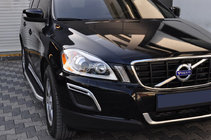 Volvo XC60 2009–2017 Sidosteg Fullmond (2 st, aluminium) foto 1