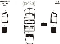 Chevrolet Captiva 2006–2019 Instrumentpanelslister (Meric) foto 3