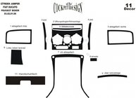 Fiat Ducato 1995–2006 Instrumentpanelslister (Meric, 2002-2006) foto 5