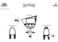 Ford Focus I 1998–2005 Instrumentpanelskydd foto 2