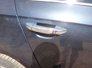 Volkswagen Passat B6 2006–2012 Dörrhandtagskåpor (4 st, rostfritt stål) foto 2