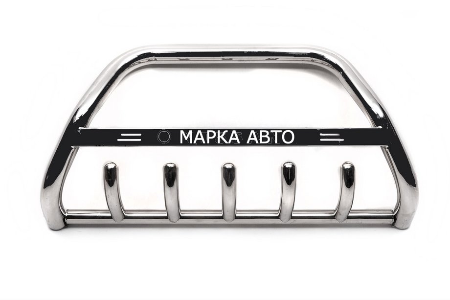 Toyota Land Cruiser 90 Prado 1996–2002 Frontbåge WT004 (rostfritt stål) Image