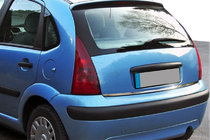 Citroen C-3 2002–2009 Skyddslist bagageluckans nederkant (rostfritt stål) 2 mm foto 1