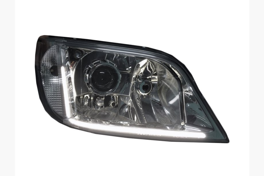 Mercedes Sprinter W901/902/903/904/905 1995–2006 Framlyktor med 1 lins ↗ LED (2 st, Taiwan) Image