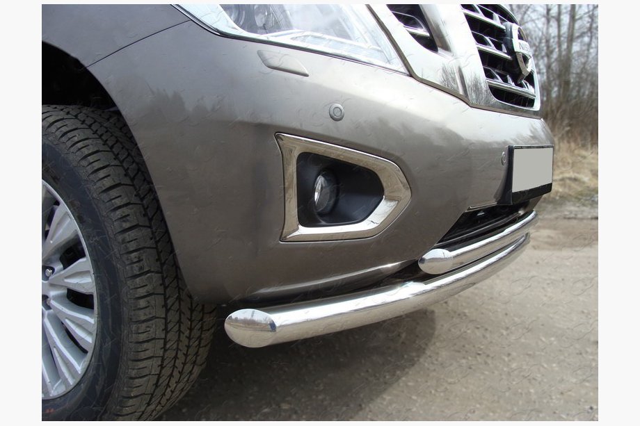 Ford Galaxy 1995–2006 Främre dubbel frontbåge ST014 (rostfri) Image
