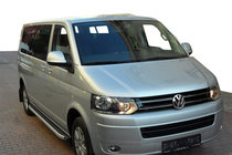 Volkswagen T5 2010–2015 Sidosteg Fullmond (2 st, aluminium) foto 1