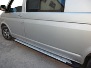 Volkswagen T5 2010–2015 Sidosteg i X5-utförande (2 st, aluminium) foto 1