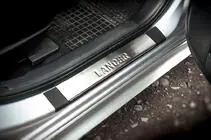 Mitsubishi Lancer X 2008– Instegslister (OMSA, 4 st, rostfritt stål) foto 2