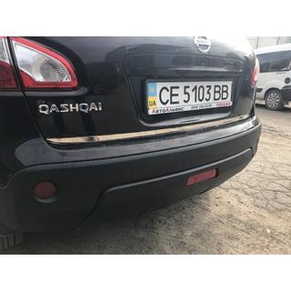 Bagagekantlist i rostfritt stål Nissan Qashqai 2007–2010 foto 4