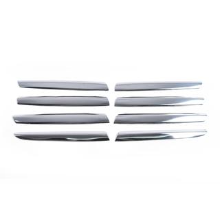 Rostfria kylargrillslister (8 st) Nissan Qashqai 2007–2010 foto 2
