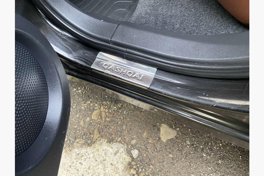 Nissan Qashqai 2007–2010 Instegslister Omsa (4 st, rostfritt stål) Foto 10