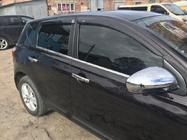 Nissan Qashqai 2007–2010 Yttre kromlister runt rutorna (4 st, rostfritt stål) Standardutförande, Carmos – turkiskt stål foto 5