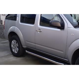 Dörrhandtagskåpor (2 st, rostfritt) Nissan Pathfinder R51 2005–2014 foto 4