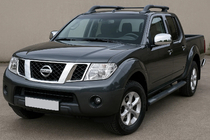 Nissan Navara 2006–2015 Spegelskal (2 st, rostfritt stål) Med blinkersrepeater foto 3
