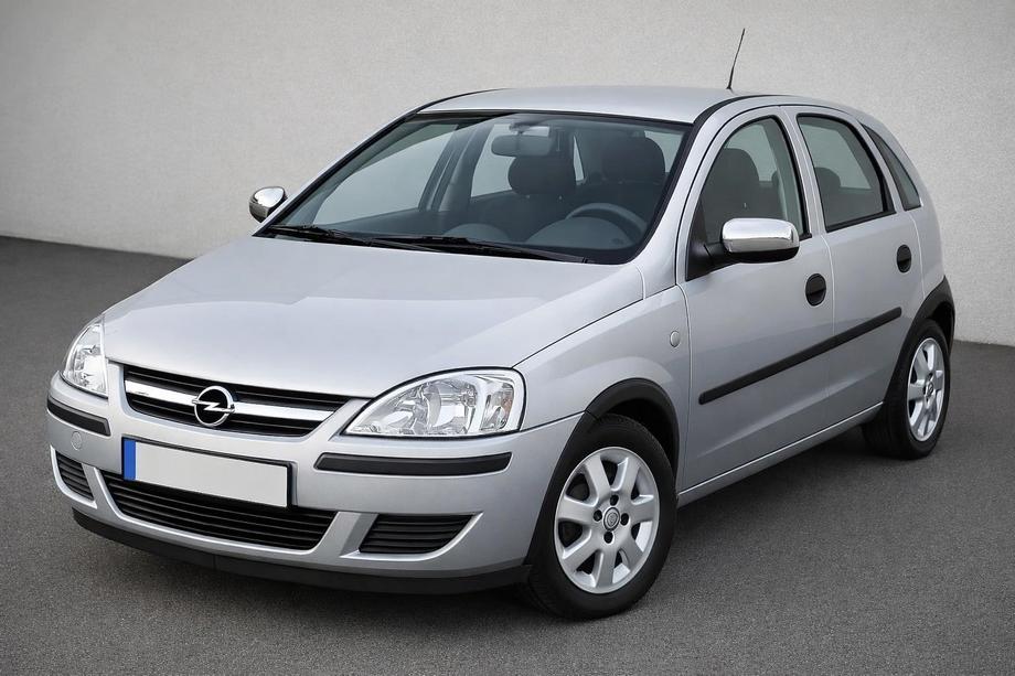 Opel Corsa C 2000–2006 Spegelskal (2 st, rostfritt stål) Image