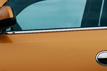 Opel Corsa C 2000–2006 Yttre kromlister runt rutorna (4 st, rostfritt stål) foto 2